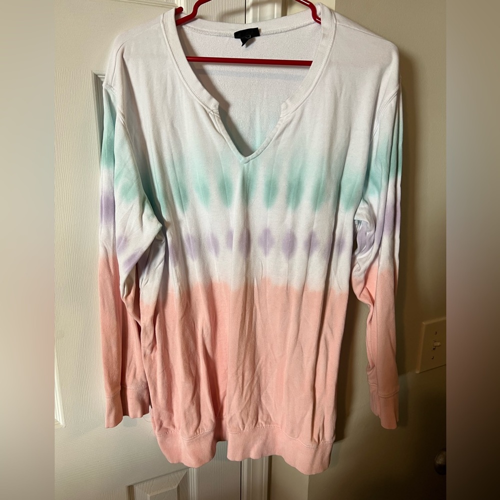 Tie dye Torrid sweater